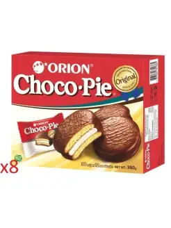 Orion Choco-Pie пирожное, 360 г х 8 штук