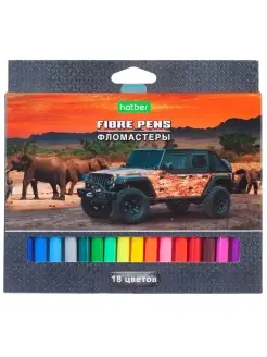 Фломастеры ECO 18 цветов Jeeping