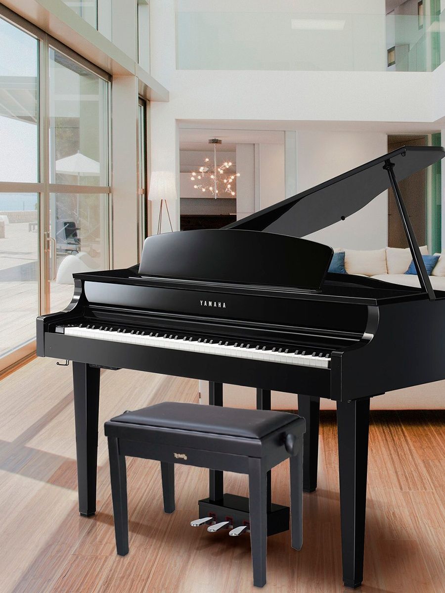 yamaha clp665gp digital grand piano