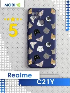 Красивая накладка на Realme C21Y