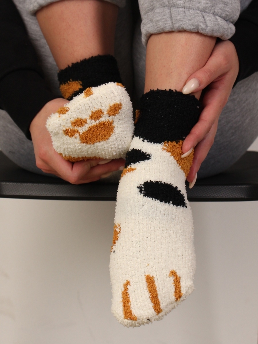 Теплые лапки. Носки лапки. Кошачьи носки. Носки кошачьи лапы. Носки с лапками кота.