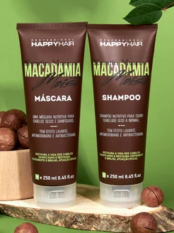 Happy Hair Macadamia Moist Шампунь Маска для волос