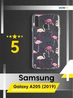 Прозрачный чехол-бампер Samsung Galaxy A20S