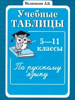 Русский язык 5-11 классы. Учебные таблицы