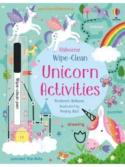 Wipe-Clean Unicorn Activities