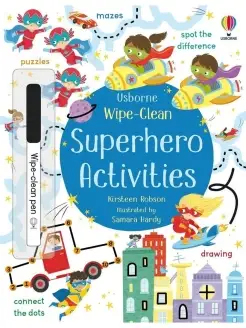 Wipe-Clean Superhero Activities