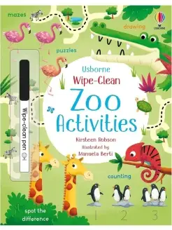 Wipe-Clean Zoo Activities