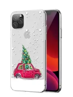 чехол на айфон XR на IPhone XR новогодний на XR IPhone XR