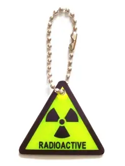 Светоотражатель подвеска "Radioactive"