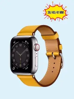 Кожаный ремешок для смарт-часов Apple Watch 38-40-41 мм