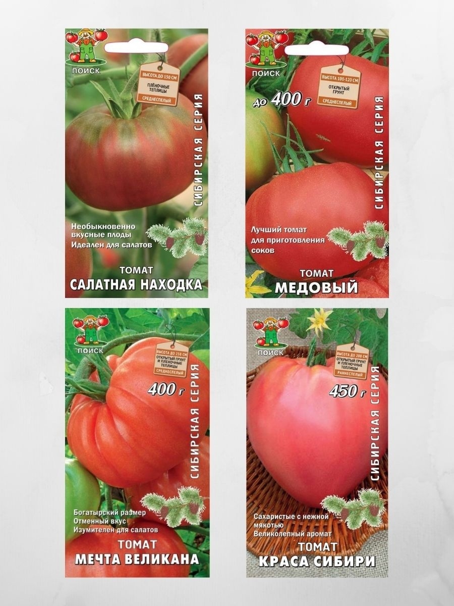 Сорт томатов краса сибири. Семена томата салатная находка. Томат салатная находка характеристика. Томат мечта великана. Семена томат Краса Сибири.