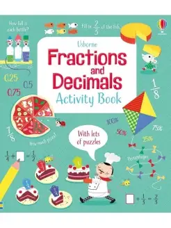 Fractions and decimals activity book