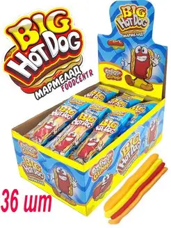 Мармелад жевательный HOT DOG 18г (36шт)