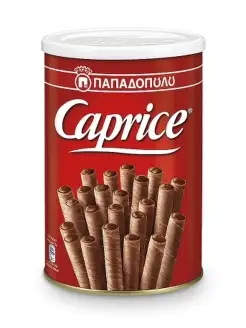 Вафельные трубочки с шоколадной начинкой Caprice, 115 гр