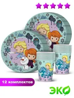 Одноразовая посуда - Холодное сердце, Disney