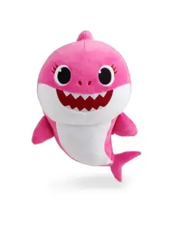 Игрушка мягкая Мама Акула Baby Shark, 35 см, розовый