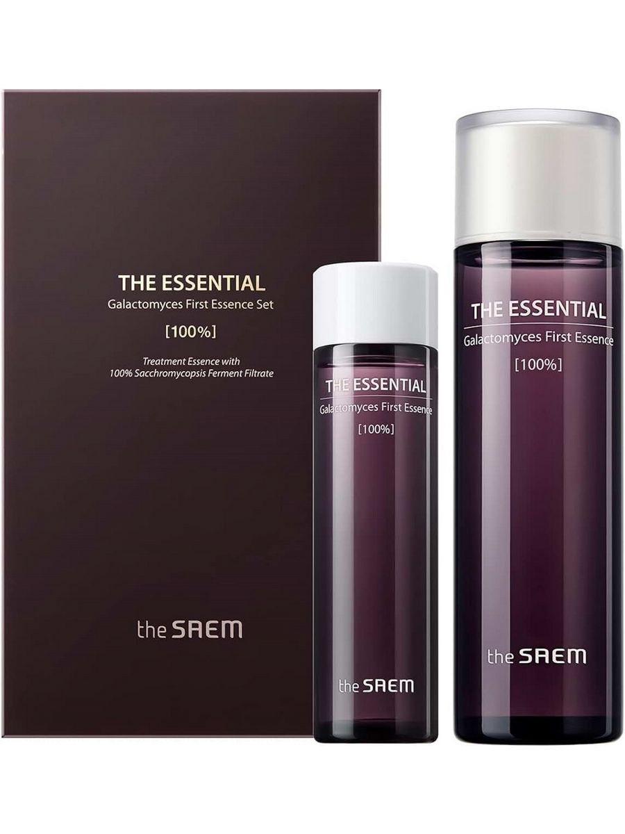 The Essential Galactomyces first Essence Set. Saem эссенция Essential Galactomyces. Набор для лица the Essential Galactomyces. Galactomyces first Essence the Saem.