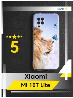 Прозрачный чехол-бампер Xiaomi Mi 10T Lite