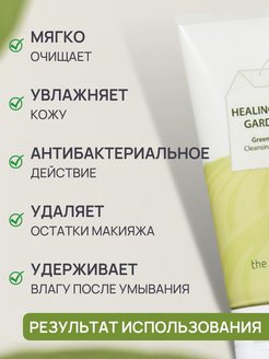 The saem пенка для умывания деликатная овощная