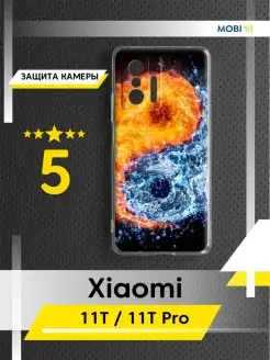 Прозрачный чехол-бампер Xiaomi 11T (11T Pro)