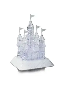 3D пазл Кристальный замок Crystal puzzle Подсветка