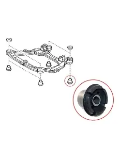 Сайлентблок подрамника LEXUS RX300-350-400 03-08-RX270-300