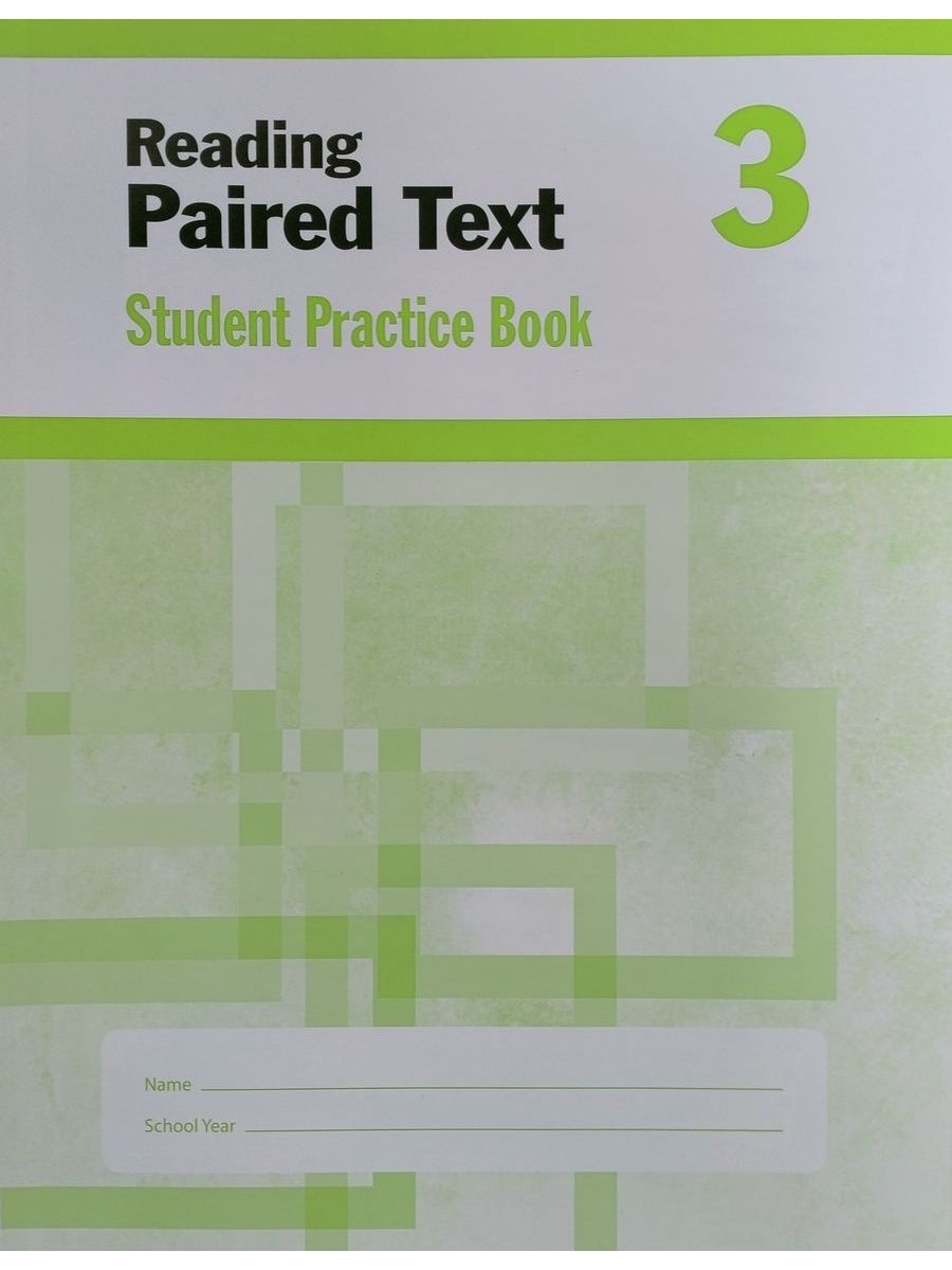 Paired text. Top student. Workbook. Grade 3.