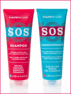 HAPPY HAIR SOS Шампунь + SOS Кондиционер набор