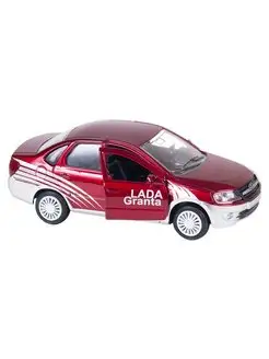 Машинка Lada Granta металлическая инерционная