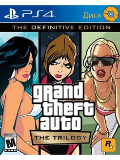 GTA Grand Theft Auto The Trilogy PS4 - PS5 русс.субтитры