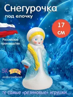 Снегурочка под елку новогодняя игрушка