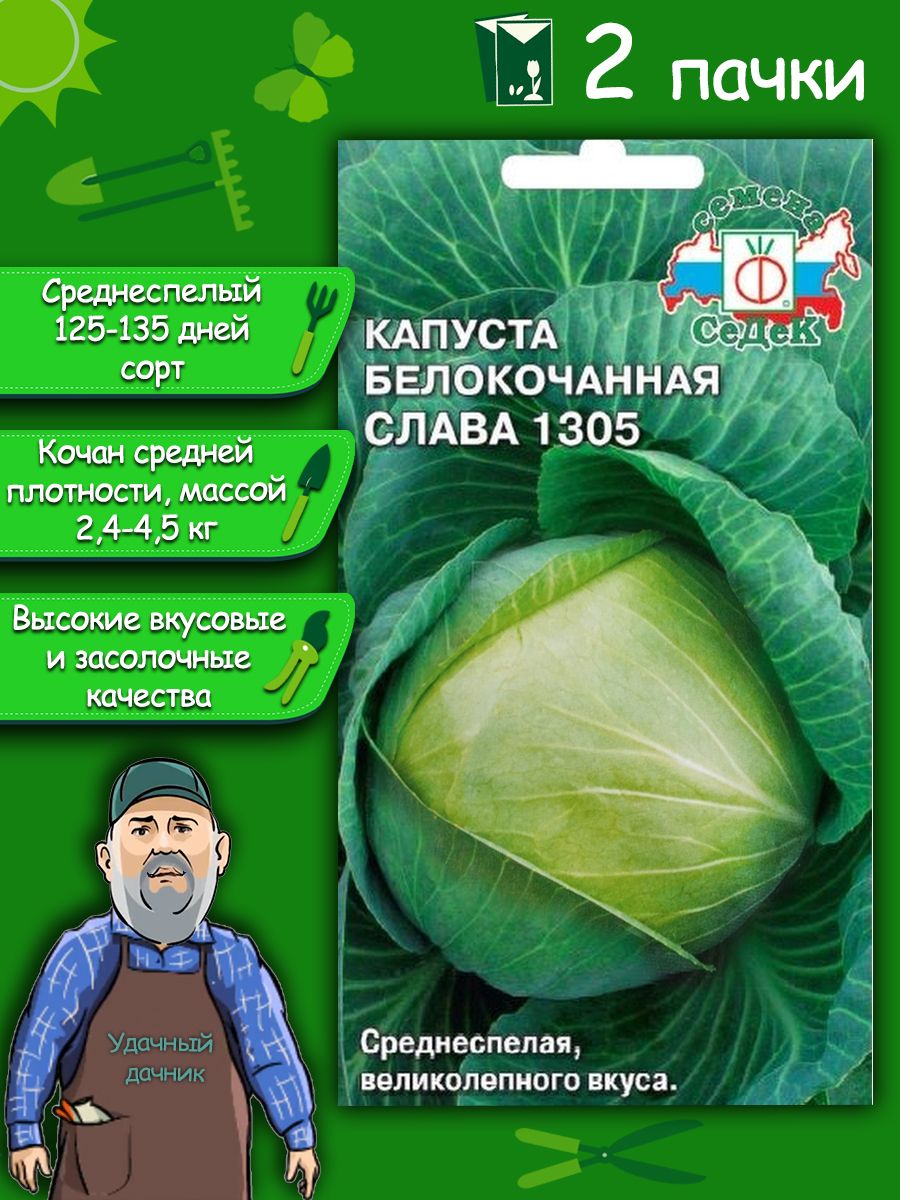 Капуста слава схема посадки