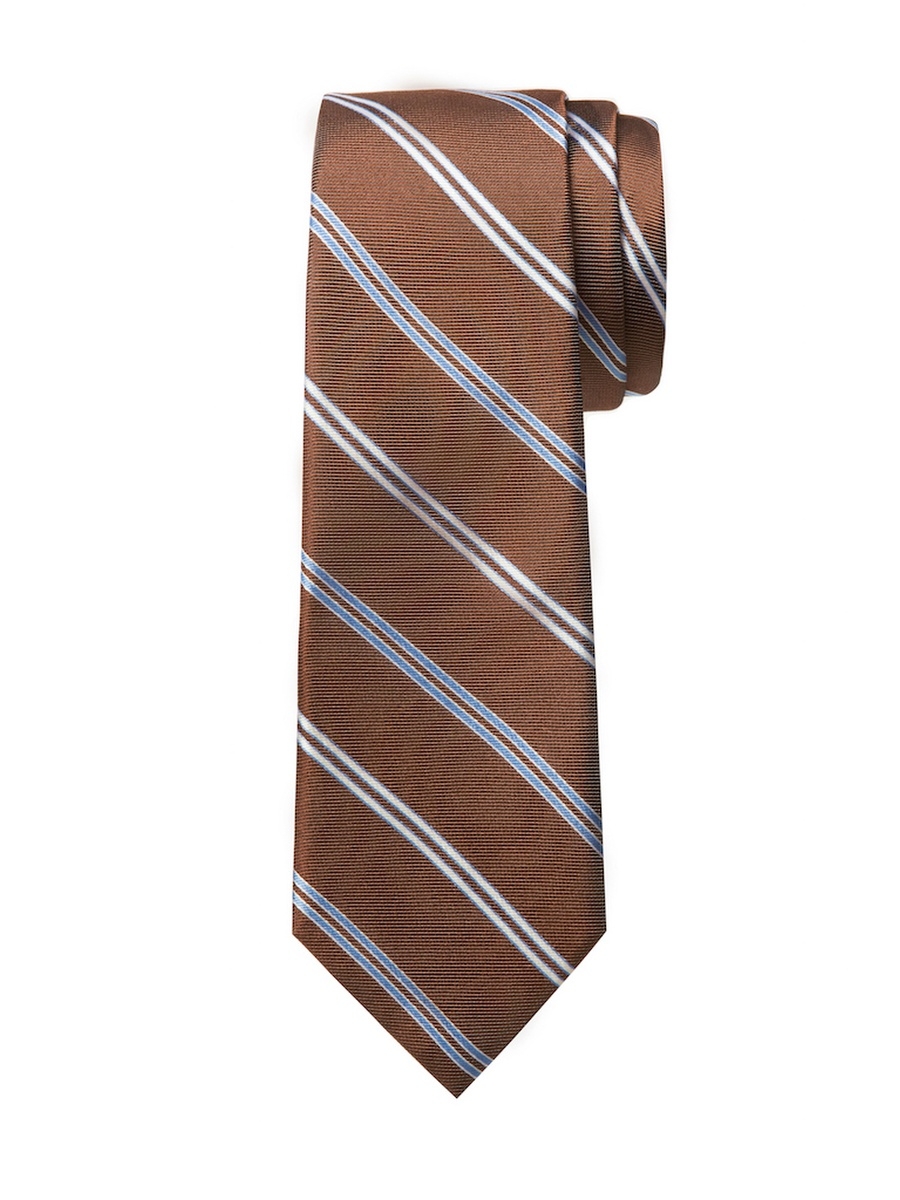 Коричневый галстук