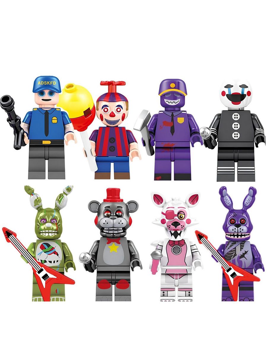 LEGO FNAF Minifigures