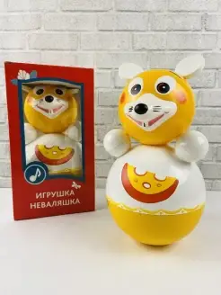 Неваляшка Мышка кукла музыкальная игрушка подарок Котовск