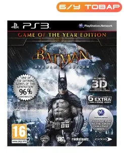 PS3 Batman Arkham Asylum Game of The Year Edition (англ)