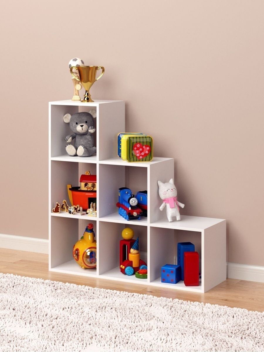 Полки в детскую комнату — как сделать настенные полки для книг, игрушек и украшений (60 фото)