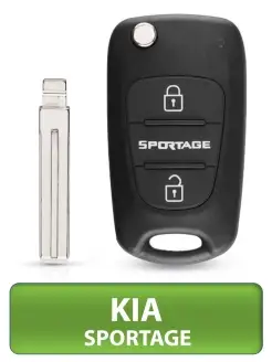 Ключ зажигания KIA Sportage Киа Спортэйдж, лезвие TOY48