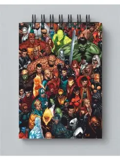 Блокнот Marvel №10, А5