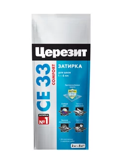 Затирка для плитки Ceresit CE 33, Крокус, 2 кг