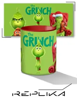 Кружка Гринч Grinch Новогодняя