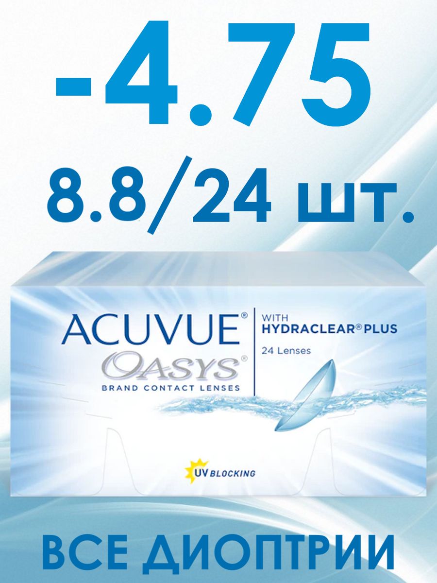 Acuvue oasys 24 линзы