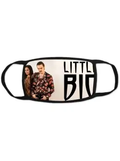 Тканевая защитная маска на лицо Little Big №10