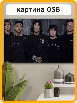 Картина интерьерная BMTH bring me the horizon оливер сайкс