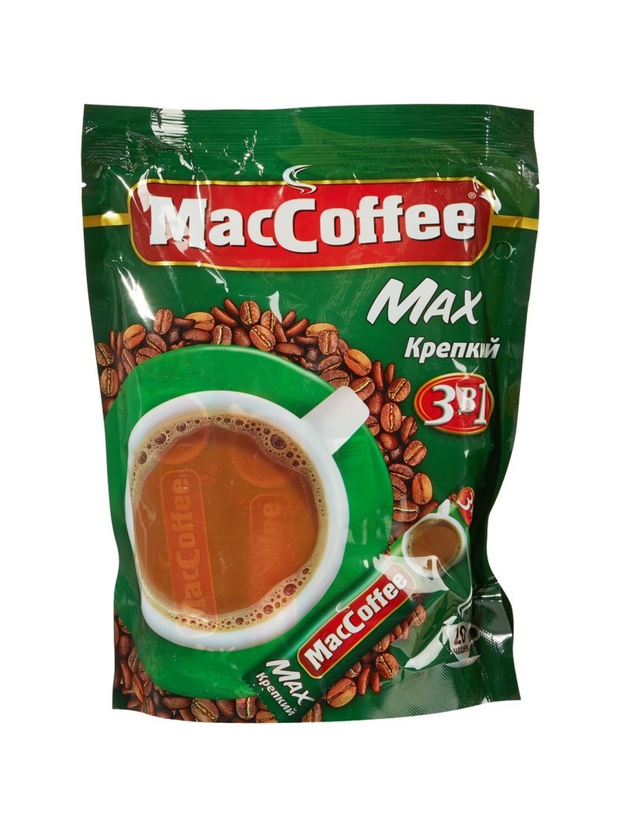 Кофе MACCOFFEE 3 В 1 50пак.по 20г.
