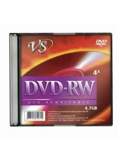 Диск DVD-RW 4.7Gb, 2 шт