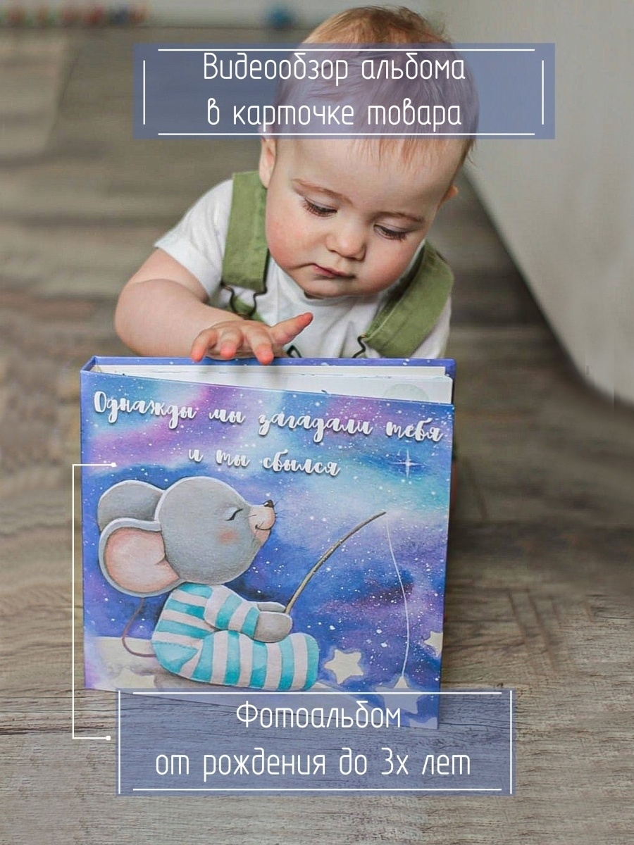 Фотоальбом для новорожденных