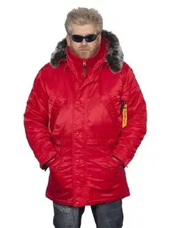 Парка EVEREST Commander Red-Black