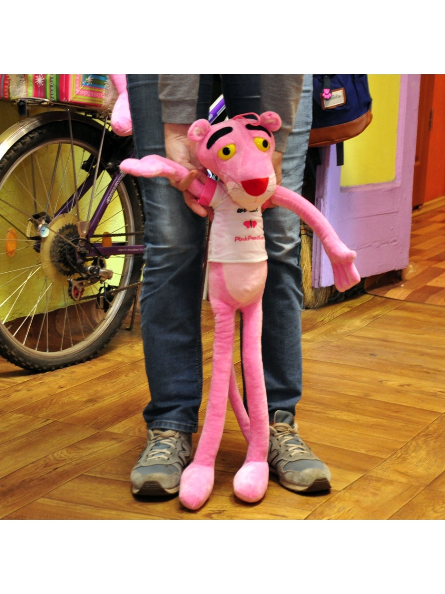 Розовая пантера уфа. Розовая пантера игрушка 140 см. Розовая пантера 150 см. Розовая Пума мягкая игрушка. Большая розовая Пума игрушка.