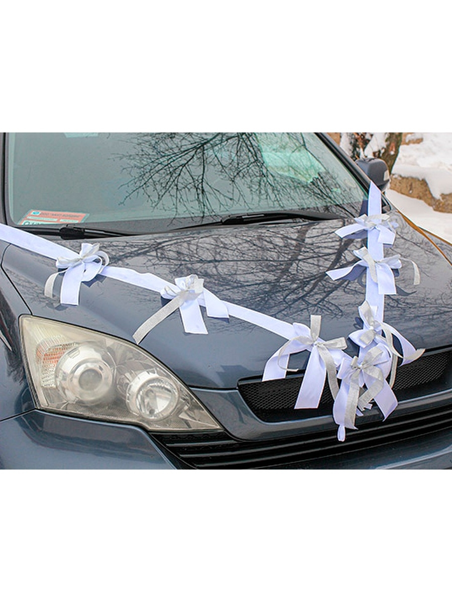 Свежие идеи украшения автомобиля невесты